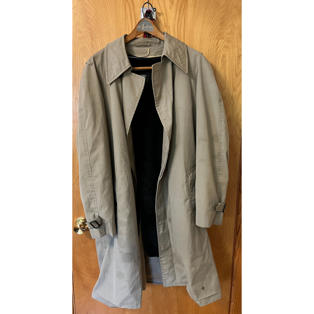 London Fog Faux Fur Removable Liner 42 Long